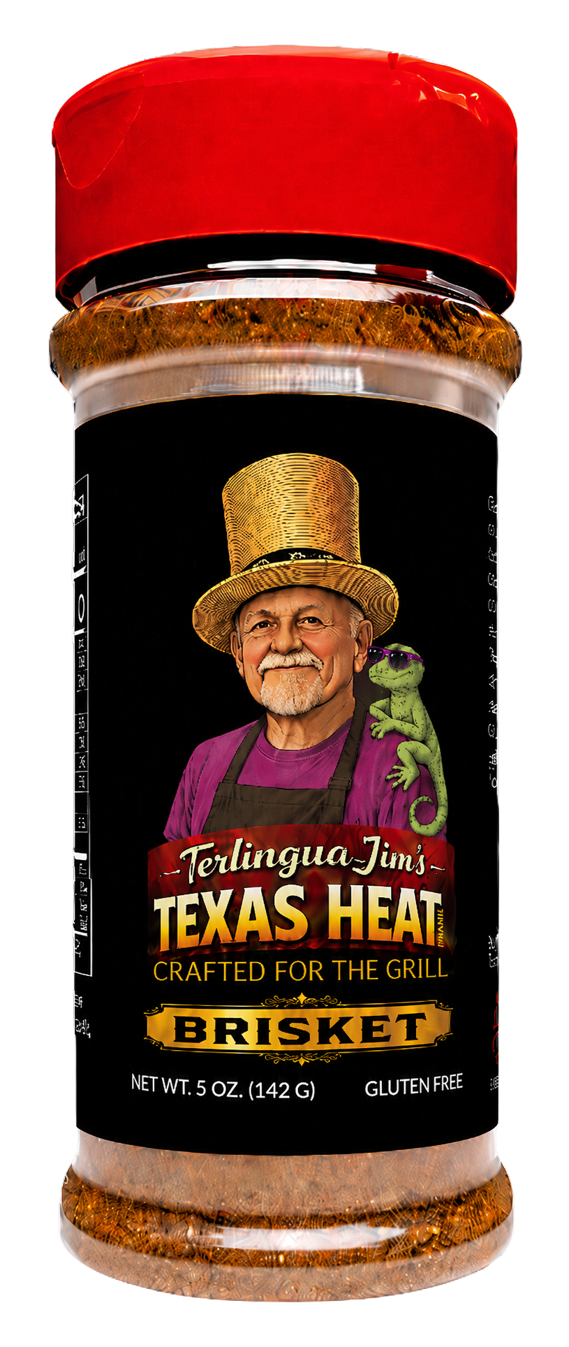 Terlingua Jim's Texas Heat Brisket Rub - 5 oz.
