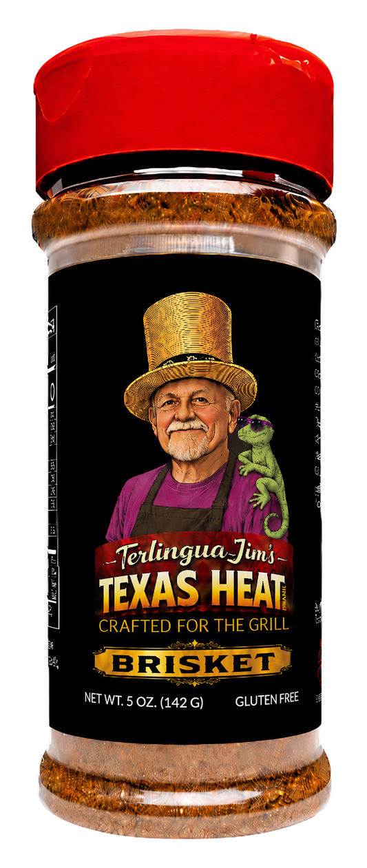 Terlingua Jim's Texas Heat Brisket Rub - 5 oz.