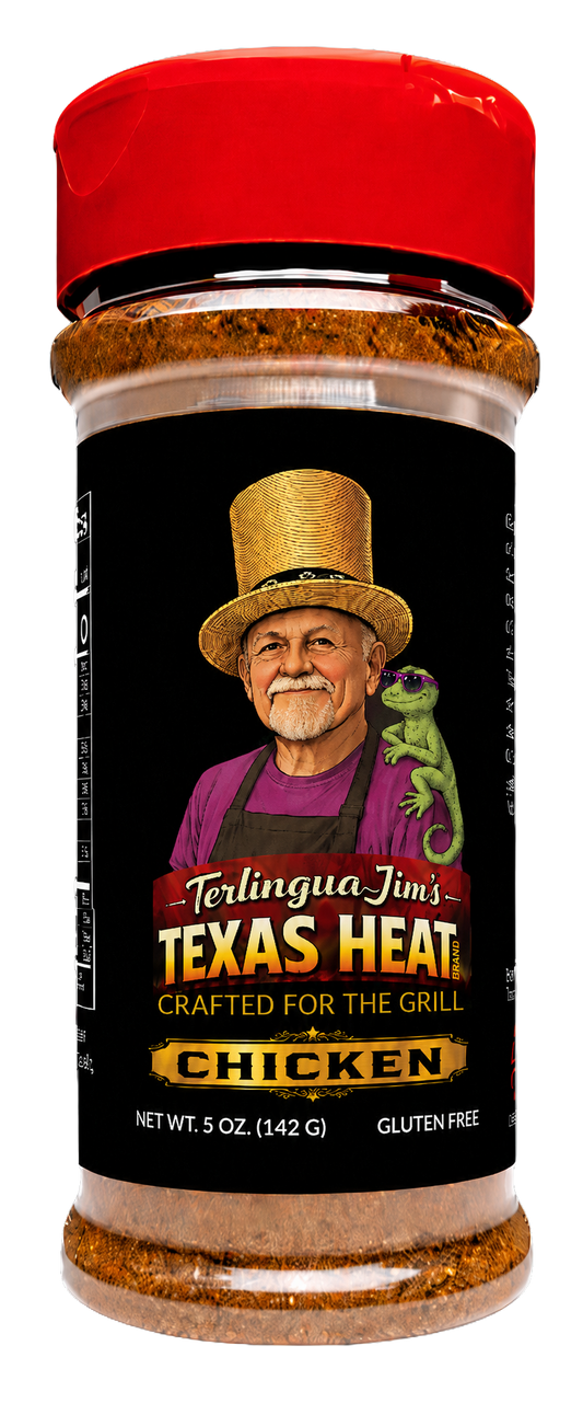 Terlingua Jim's Texas Heat Chicken Rub - 5 oz.