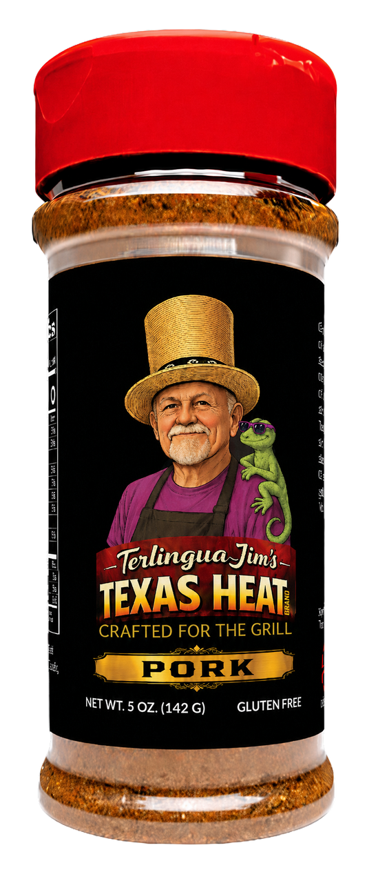 Terlingua Jim's Texas Heat Pork Rub - 5 oz.