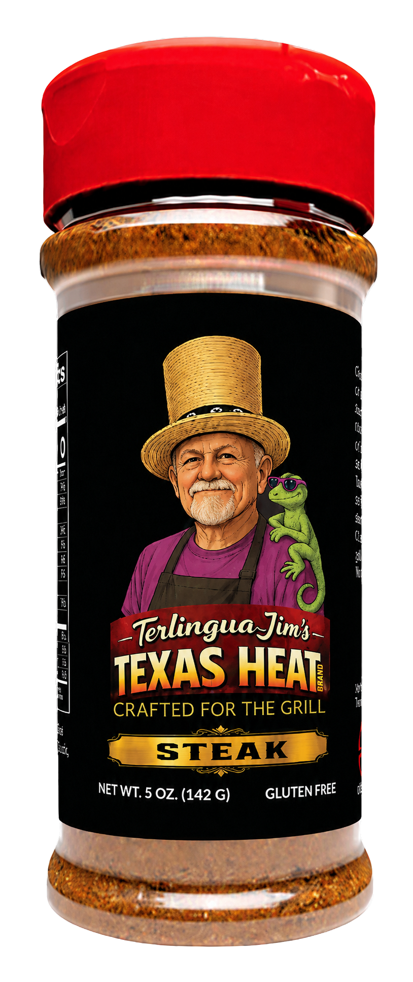 Terningua Jim's Texas Heat Steak Rub - 5 oz.