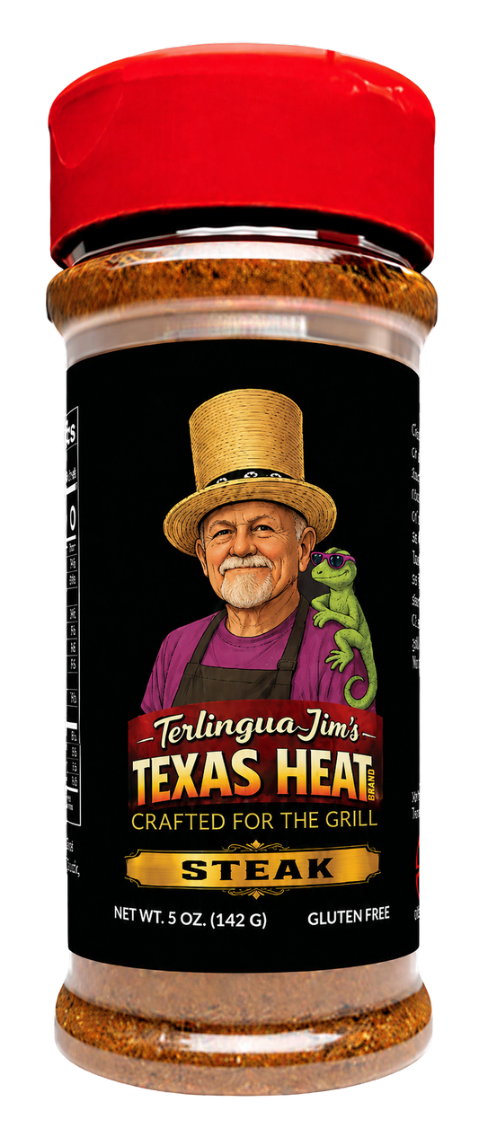 Terningua Jim's Texas Heat Steak Rub - 5 oz.